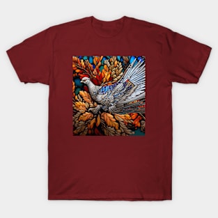 Stained Glass Pheasant T-Shirt